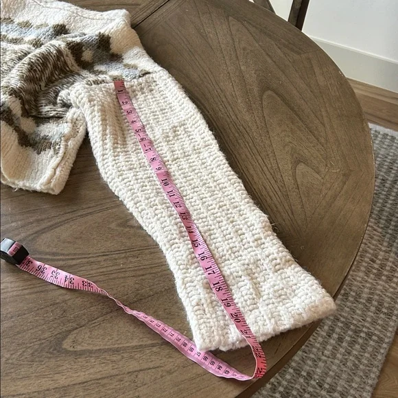 FREE PEOPLE Women's Alpine Pullover Sweater Size M In Ivory - Picture 7 of 12